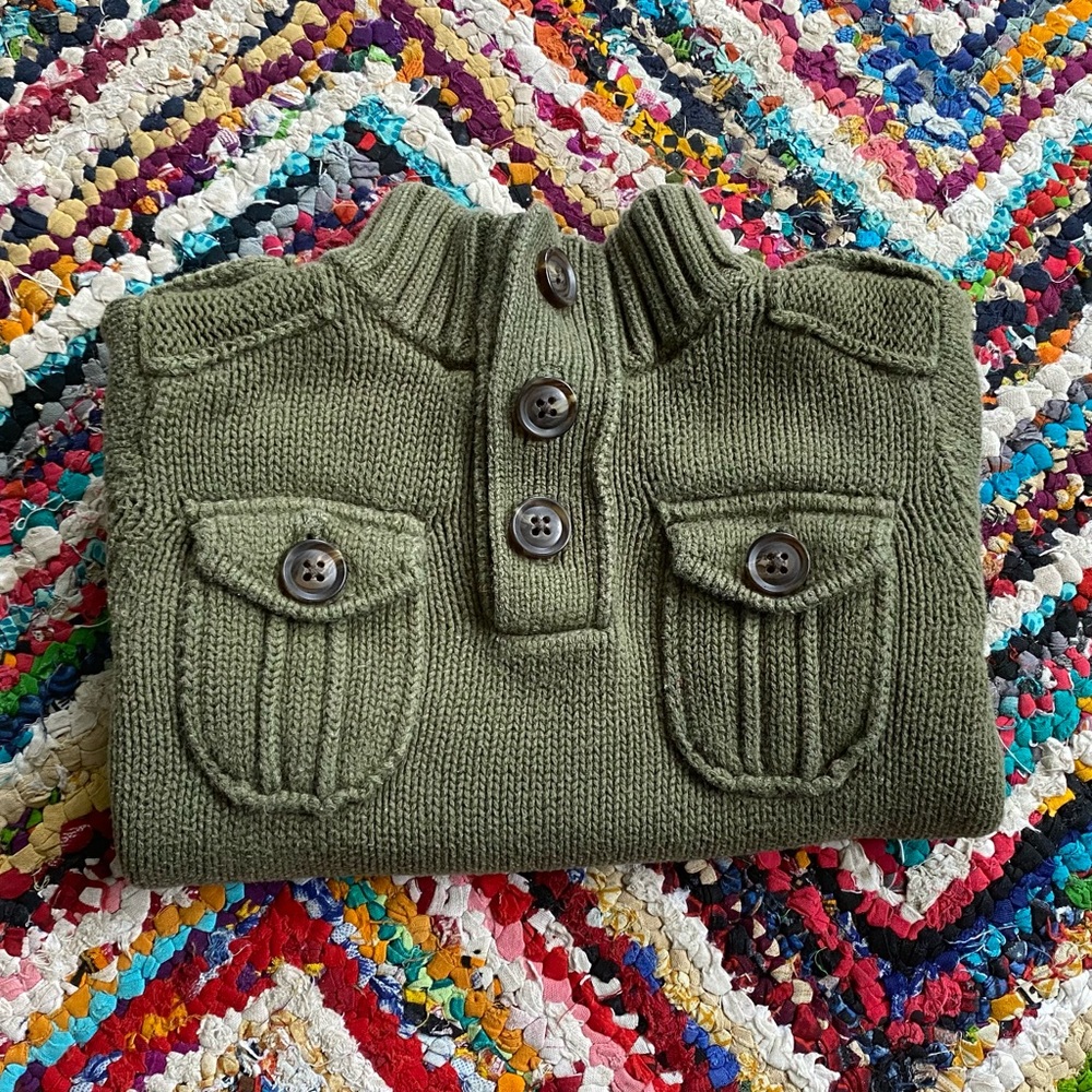 🐻 2/$25 • Old Navy | Military Style Sweater - Picture 6 of 10